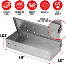 Load image into Gallery viewer, BBQ Smoker Box