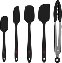 Load image into Gallery viewer, 5 Piece Silicone Spatula Set