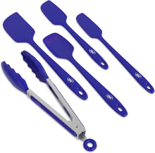 Load image into Gallery viewer, 5 Piece Silicone Spatula Set
