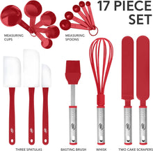 Load image into Gallery viewer, 17 Piece Nylon Baking Utensil Set