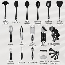 Load image into Gallery viewer, 24 Piece Silicone Cooking Utensil Set