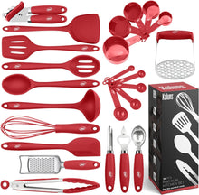 Load image into Gallery viewer, 24 Piece Silicone Cooking Utensil Set