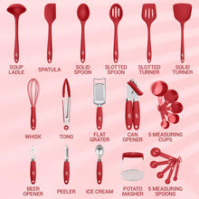 Load image into Gallery viewer, 24 Piece Silicone Cooking Utensil Set