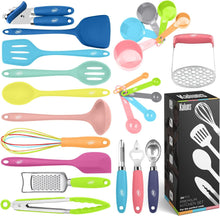 Load image into Gallery viewer, 24 Piece Silicone Cooking Utensil Set
