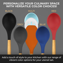 Load image into Gallery viewer, 21 Piece Wooden Silicone Cooking Utensil Set