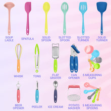 Load image into Gallery viewer, 24 Piece Silicone Cooking Utensil Set