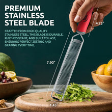 Load image into Gallery viewer, Citrus Zester and Cheese Grater