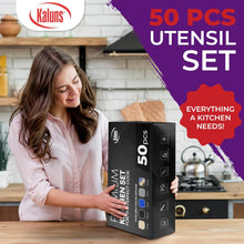 Load image into Gallery viewer, 50 Piece Silicone Cooking Utensil Set