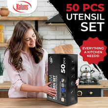 Load image into Gallery viewer, 50 Piece Silicone Cooking Utensil Set