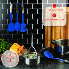 Load image into Gallery viewer, 35 Piece Nylon and Stainless Steel Kitchen Utensil Set