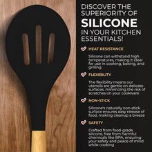 Load image into Gallery viewer, 21 Piece Wooden Silicone Cooking Utensil Set