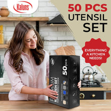 Load image into Gallery viewer, 50 Piece Silicone Cooking Utensil Set
