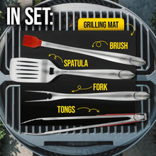 Load image into Gallery viewer, 5 Piece Grilling Tools Set