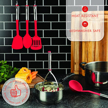 Load image into Gallery viewer, 35 Piece Nylon and Stainless Steel Kitchen Utensil Set