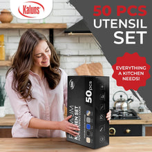 Load image into Gallery viewer, 50 Piece Silicone Cooking Utensil Set