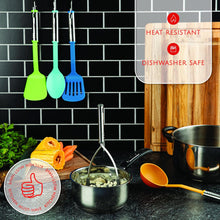 Load image into Gallery viewer, 35 Piece Nylon and Stainless Steel Kitchen Utensil Set