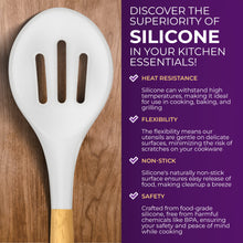 Load image into Gallery viewer, 21 Piece Wooden Silicone Cooking Utensil Set