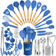 Load image into Gallery viewer, 50 Piece Silicone Cooking Utensil Set