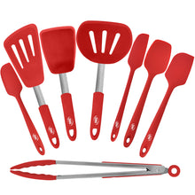 Load image into Gallery viewer, 8 Piece Silicone Turner's and Spatula Set