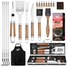 Load image into Gallery viewer, 21 Piece Stainless Steel Grilling Set