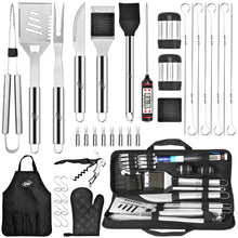 Load image into Gallery viewer, 30 Piece Stainless Steel Grilling Set