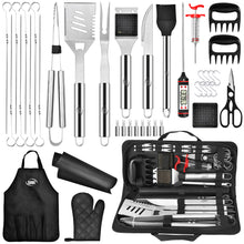 Load image into Gallery viewer, 40 Piece Stainless Steel Grilling Set