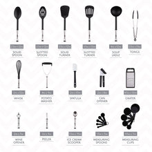 Load image into Gallery viewer, 24 Piece Nylon Cooking Utensil Set