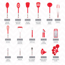 Load image into Gallery viewer, 24 Piece Nylon Cooking Utensil Set