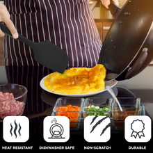 Load image into Gallery viewer, 5 Piece Silicone Spatula's  and Turner Set
