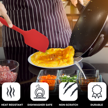 Load image into Gallery viewer, 5 Piece Silicone Spatula's  and Turner Set