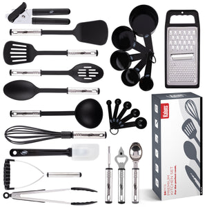 24 Piece Nylon Cooking Utensil Set