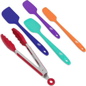 5 Piece Silicone Spatula Set