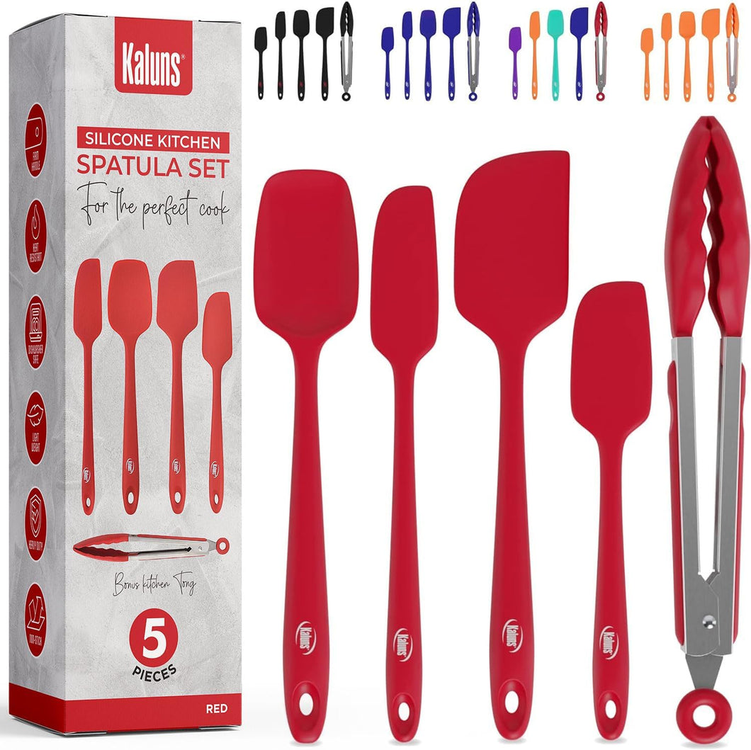 5 Piece Silicone Spatula Set