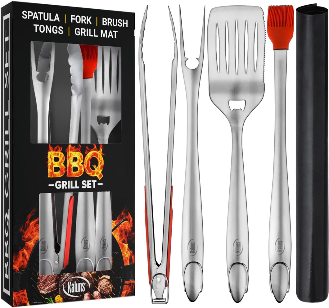 5 Piece Grilling Tools Set