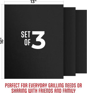 Grill Mat - Set of 3