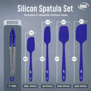 5 Piece Silicone Spatula Set