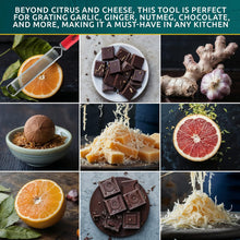Load image into Gallery viewer, Citrus Zester and Cheese Grater