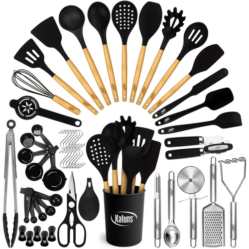 50 Piece Silicone Cooking Utensil Set