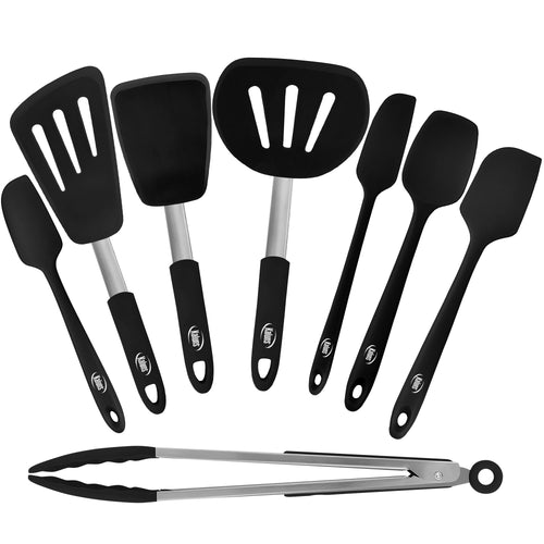 8 Piece Silicone Turner's and Spatula Set