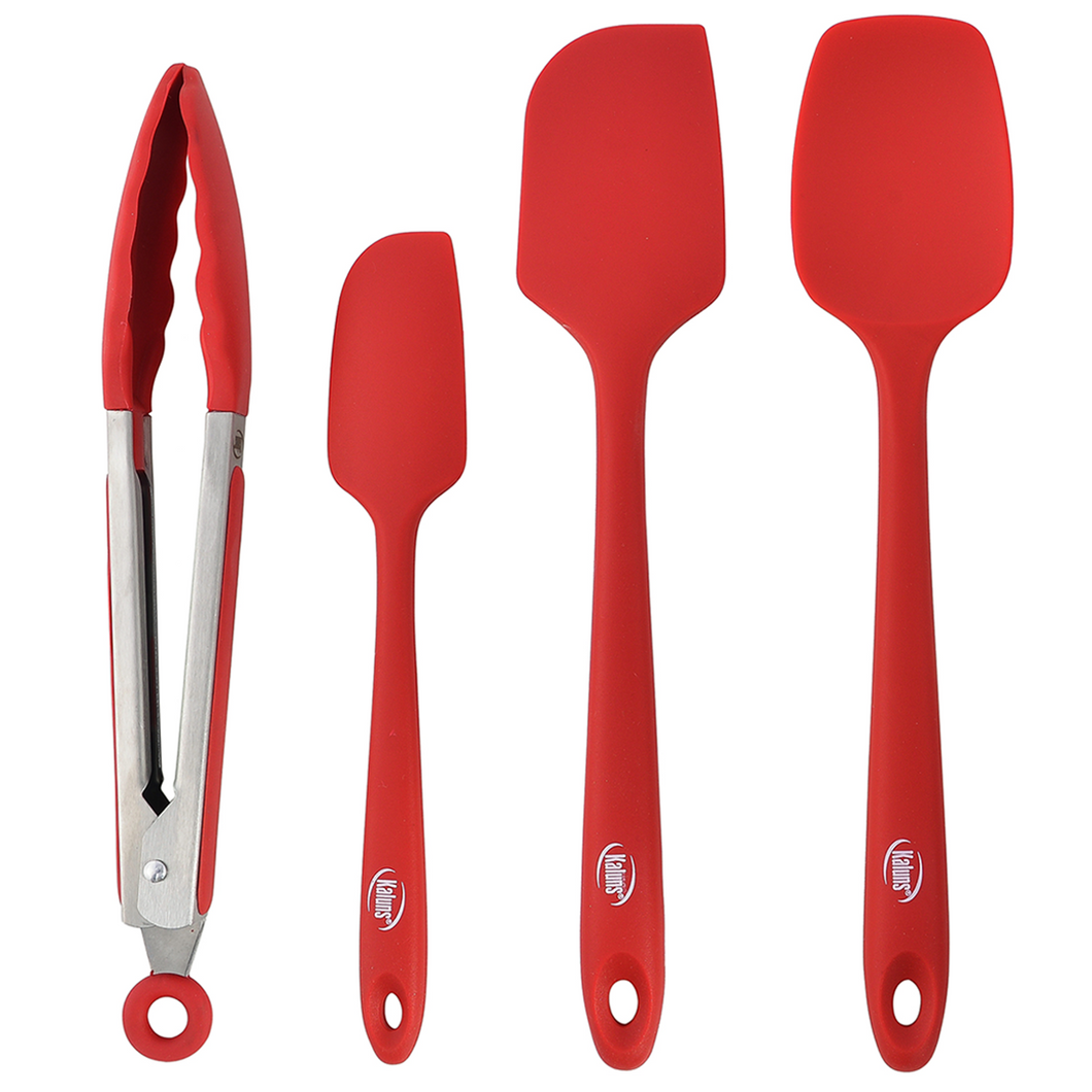 4 Piece Silicone Spatula Set