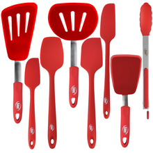 Load image into Gallery viewer, 8 Piece Silicone Turner&#39;s and Spatula Set